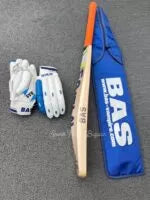 Elevate Your Game with the BAS Vampire Retro Vintage Players Edition English Willow Grade 1 Cricket Bat